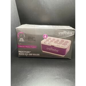 Calista Maria McCool Rollers Magic Stylers Heated Self Grip 7 Medium 7 Short